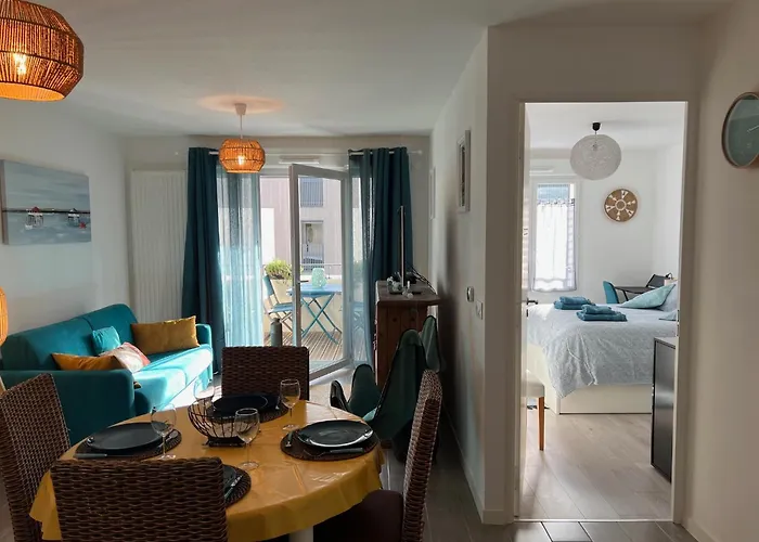 Daire Appt T2 - 4 Pers - Centre - Parking Arcachon