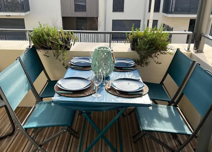 Appt T2 - 4 Pers - Centre - Parking Daire *